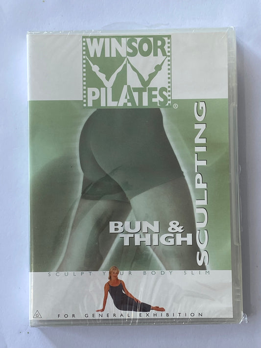 Winsor Pilates Bun & Thigh Sculpting DVD PAL 4 Brand New Sealed