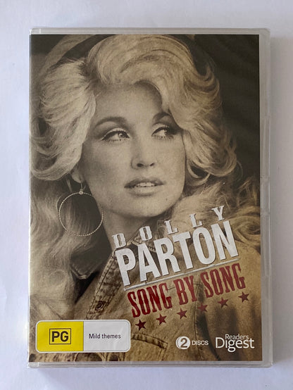 Dolly Parton Song by Song­ DVD PAL 4 2-Disc Brand New Sealed