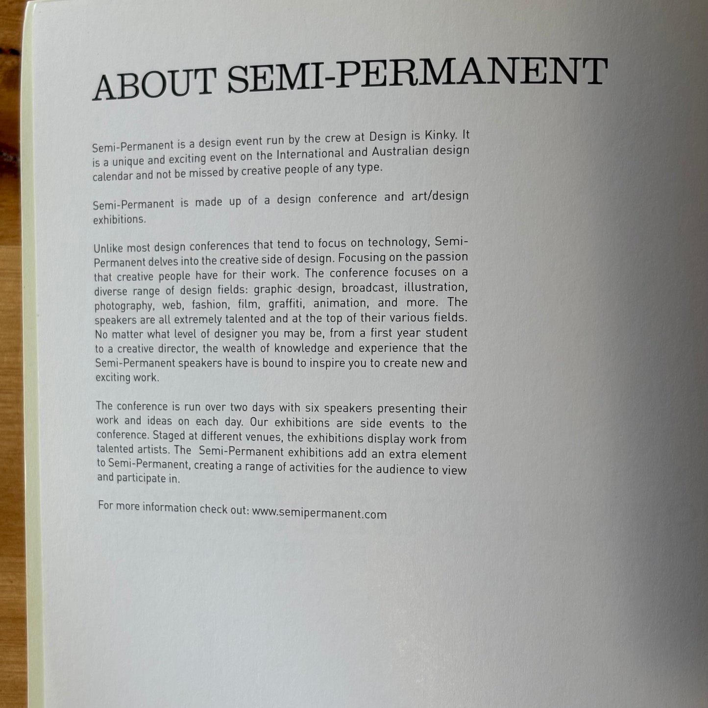 Semi-Permanent 2004 Australia and New Zealand Arts Book Paperback GD