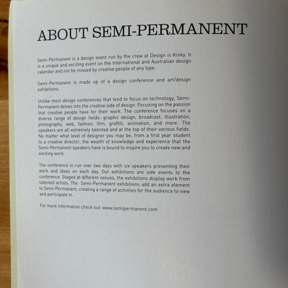 Semi-Permanent 2004 Australia and New Zealand Arts Book Paperback GD
