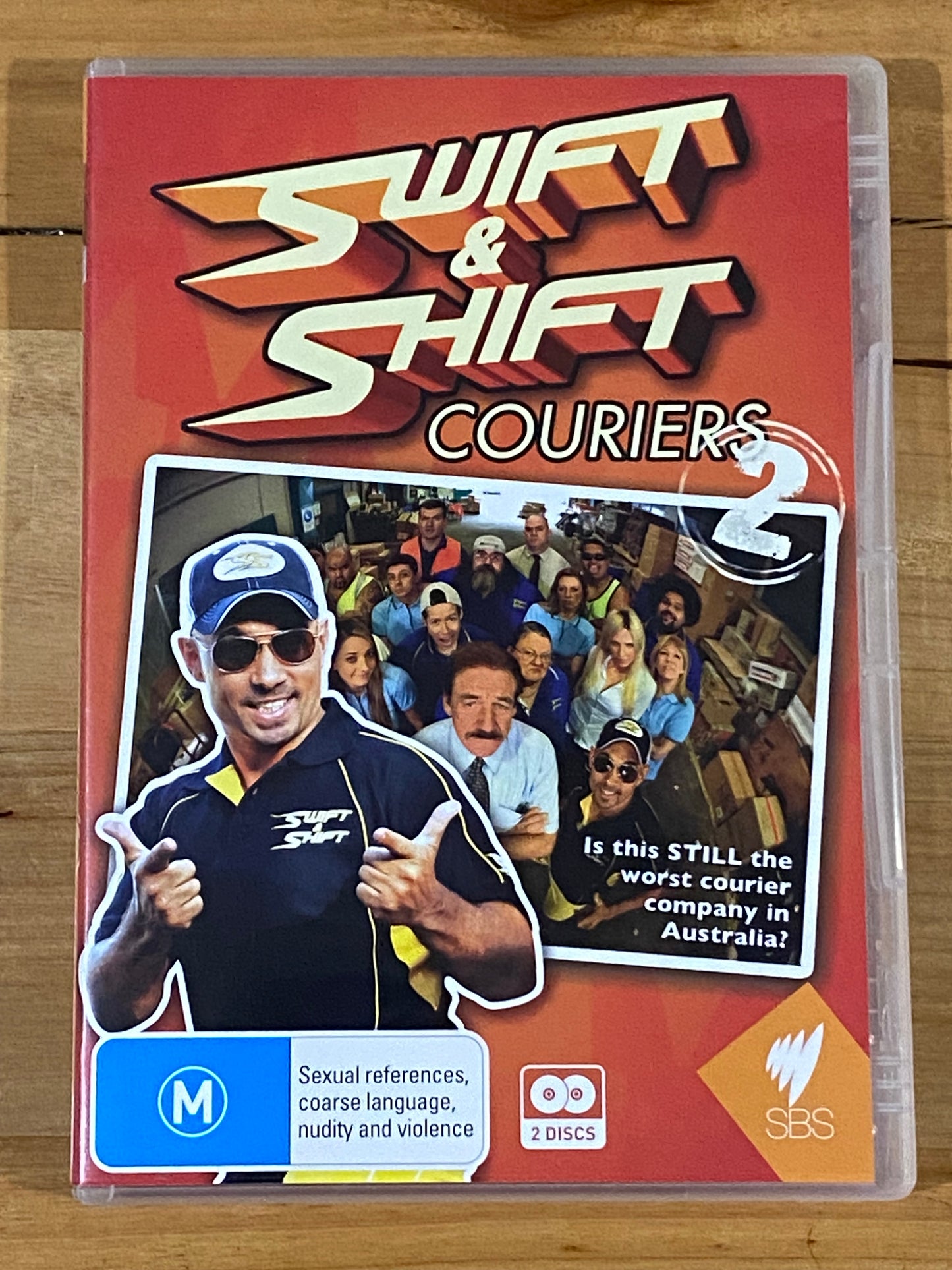 Swift And Shift Couriers Series 2 DVD Australian Comedy 2-Disc PAL ALL VGC