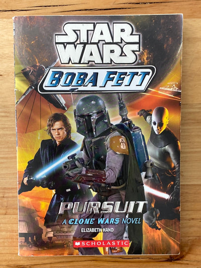 Star Wars Boba Fett Books 4, 5 and 6, Clone Wars Novel by Elizabeth Hand, VGC