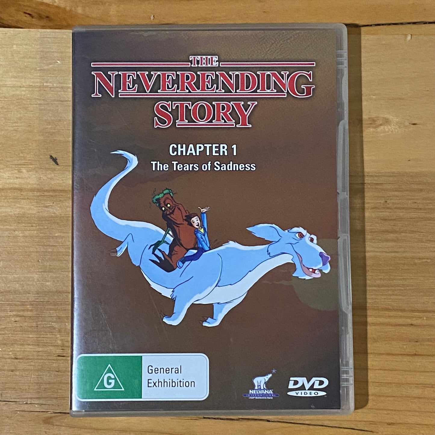 The Neverending Story Tears Of Sadness DVD Animation PAL 4 VGC