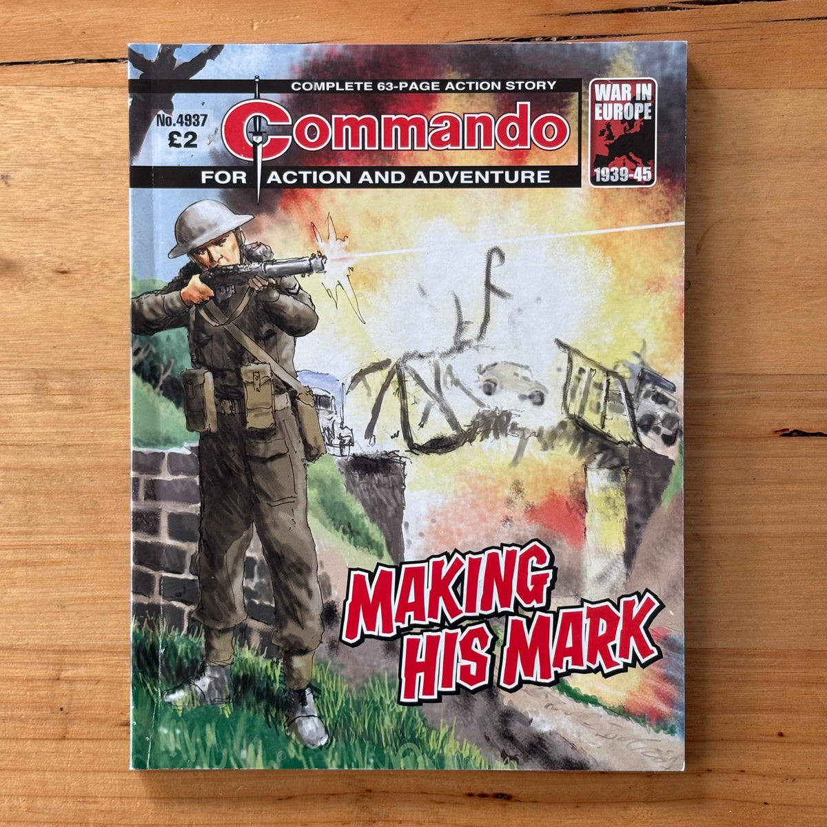 Commando War Comic Bundle x 10 Bundle Printed 2016 DC Thomson 83