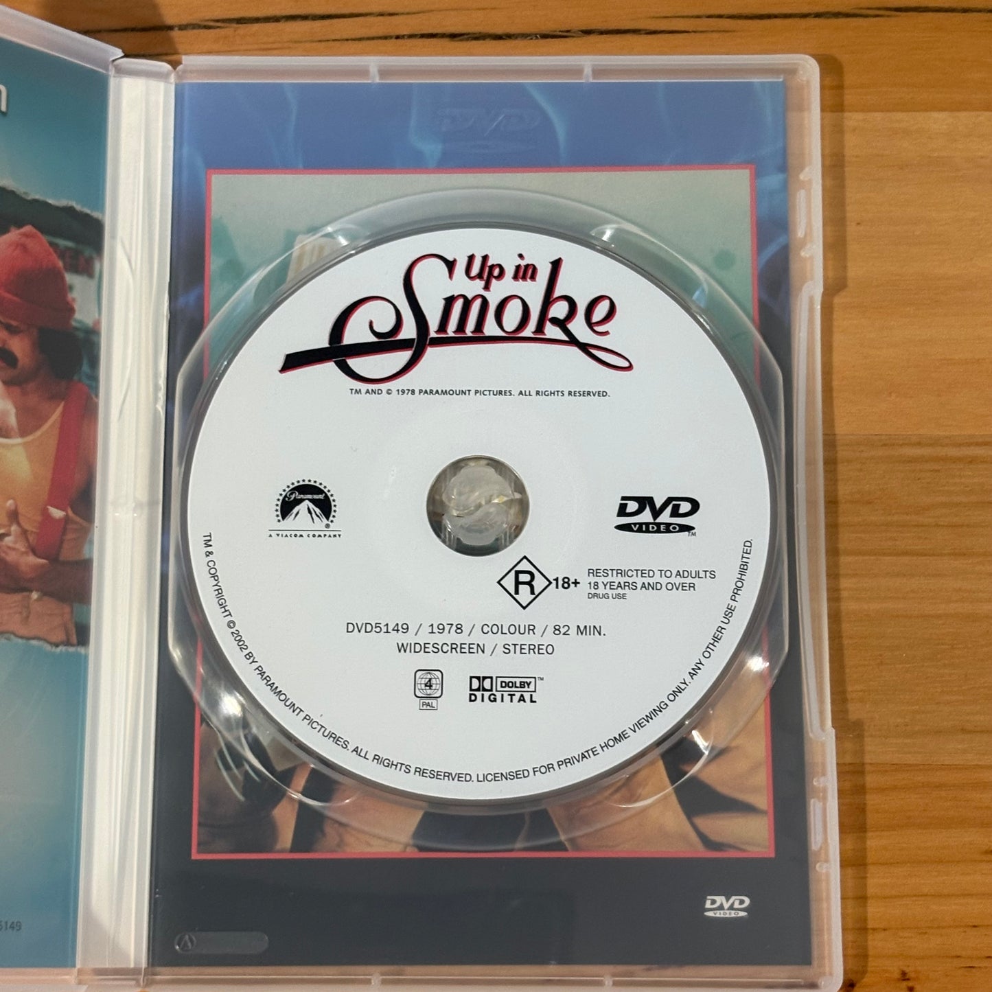 Cheech and Chong Up In Smoke and Still Smokin DVD Bundle PAL 4 VGC