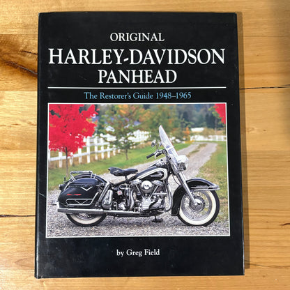 Original Harley-Davidson Panhead Restorer's Guide 1948-1965 Hardcover 2002 GD