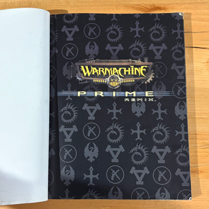 Warmachine Prime Remix Steam Powered Miniatures Paperback 2007 GD