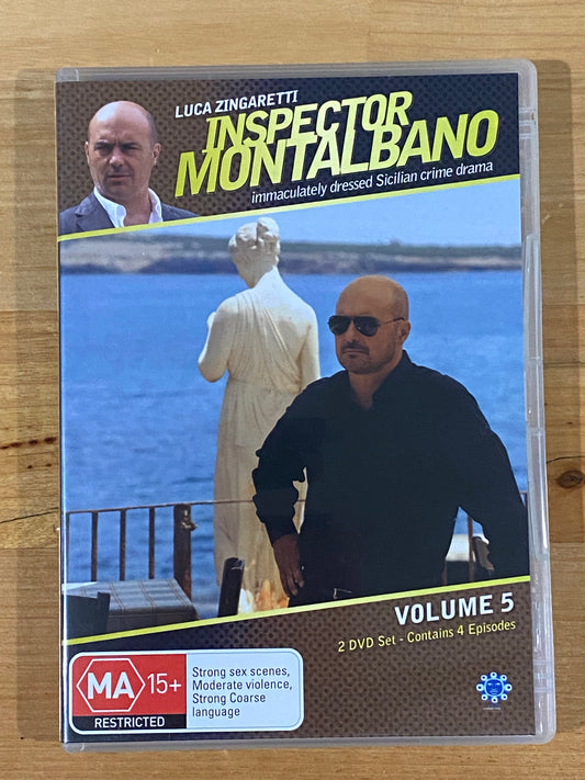 Inspector Montalbano Volume 5 DVD 2-Disc Set PAL 4 VGC