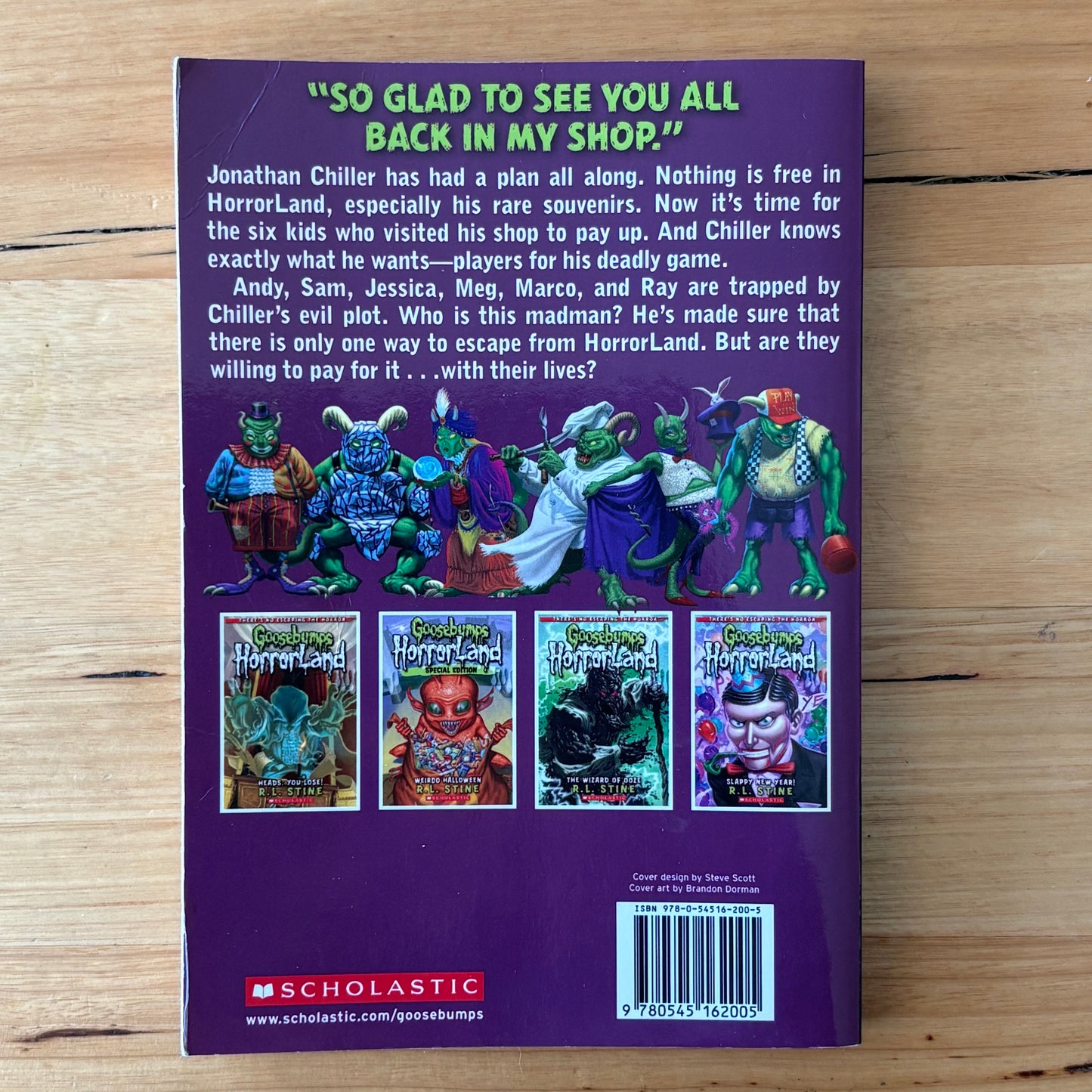 Goosebumps Horrorland Paperbacks R.L. Stine 1-19 Complete Run GD