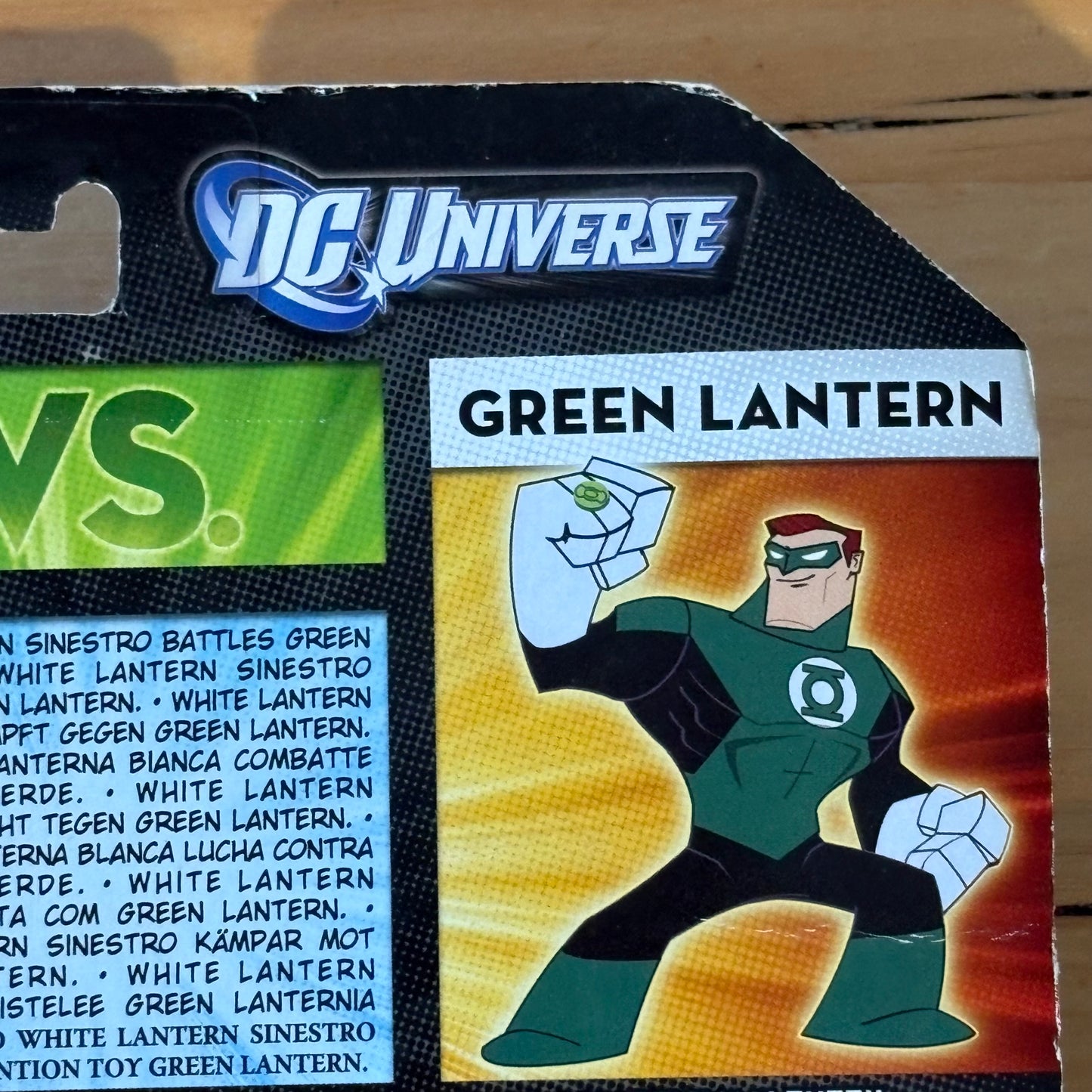 DC Universe Action League White Lantern Sinestro vs Green Lantern 2011 New Sealed
