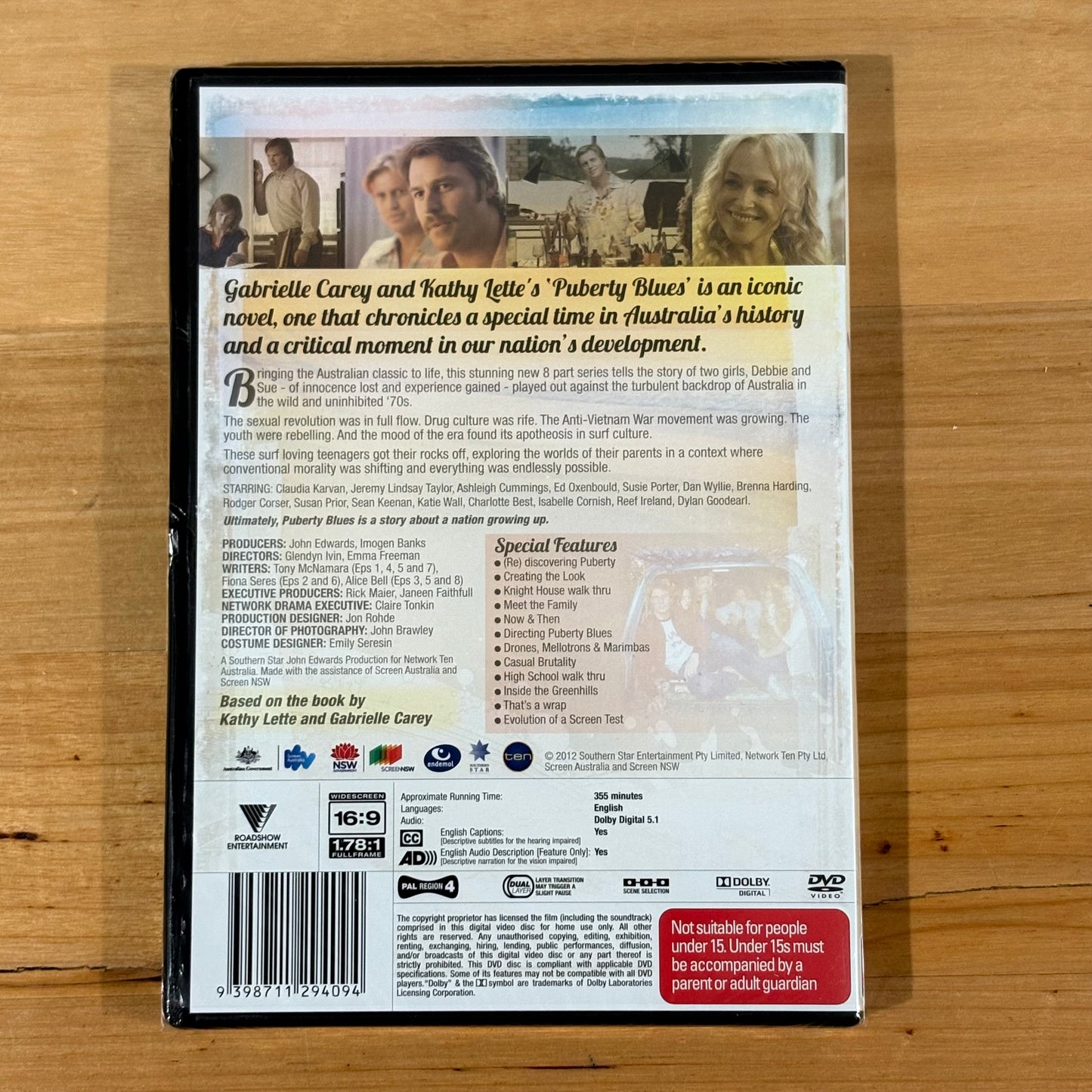 Puberty Blues DVD Australian Drama 2-Disc PAL 4 New Sealed