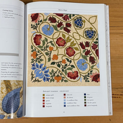 William Morris in Appliqué by Michele Hill Softcover Book 2009 GD