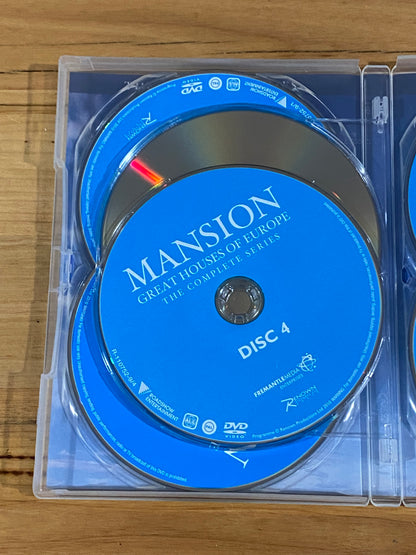 Mansion Great Houses Of Europe DVD Complete Series 6-Disc Set PAL ALL VGC