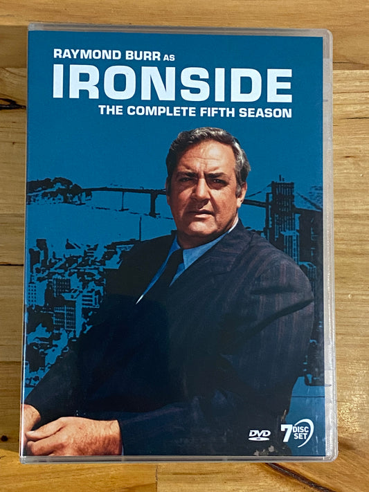 Ironside Complete Fifth Season DVD Raymond Burr 7-Disc PAL 4 VGC