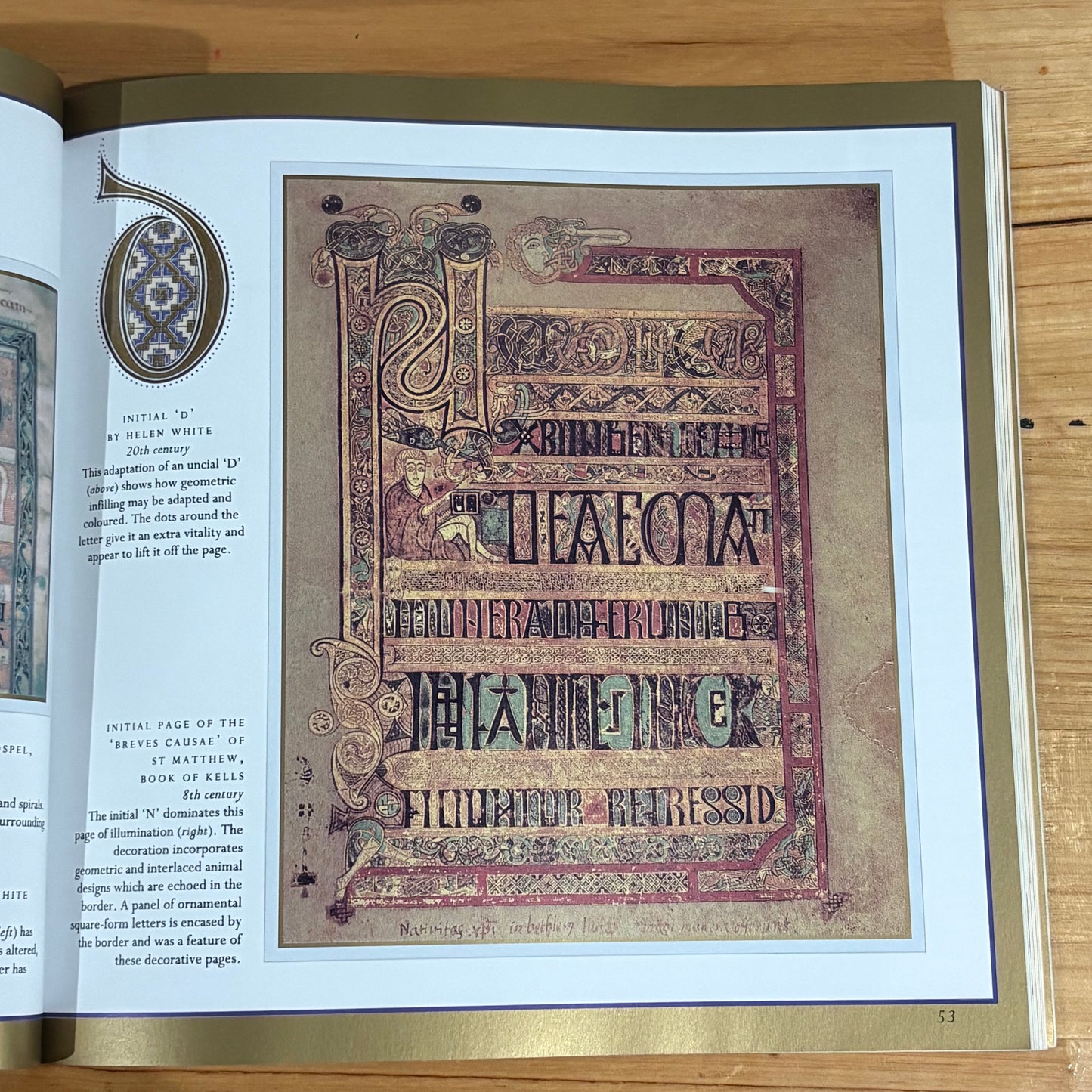 The Illuminated Alphabet by Timothy Noan Paperback Calligraphy 1994 GD