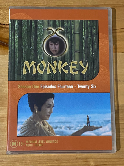 Monkey DVD Season 1 Episodes 14-26 Japanese Classic TV Show Pal 0 VGC