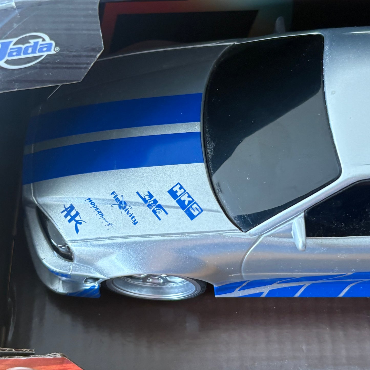 Fast & Furious Brian's Toyota Nissan Skyline RC Car Jada 1:24 2.4GHz Turbo New