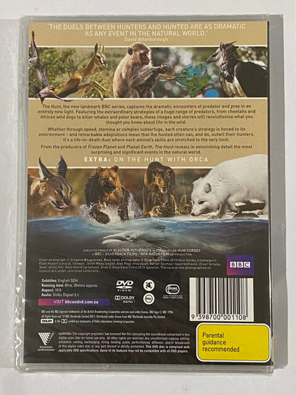 The Hunt David Attenborough DVD BBC Documentary 3-Disc PAL 4 New Sealed