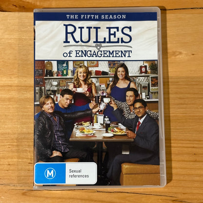 Rules Of Engagement Seasons 1-7 DVD Complete Set Comedy PAL 4 VGC
