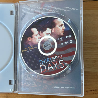 Thirteen Days DVD Kevin Costner 2-Disc Edition PAL 4 VGC