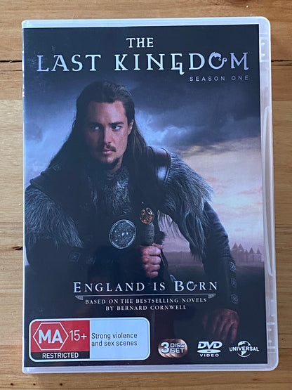 The Last Kingdom Season 1-3 DVD Drama 3-Disc PAL 2,4 VGC