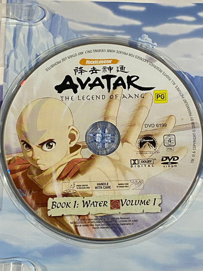 Avatar The Legend of Aang Complete Books 1-3 DVD PAL 4 Set VGC