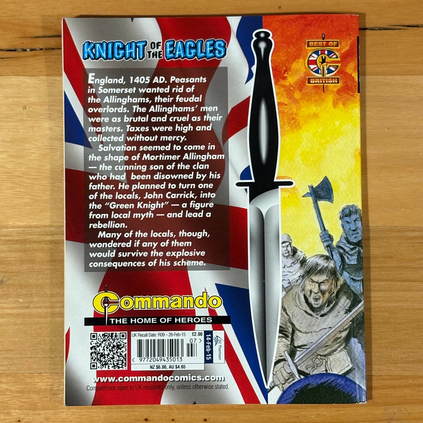 Commando War Comics x 10 Bundle Printed 2015 DC Thomson 048