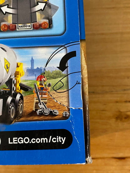 Lego 60018 LEGO City Cement Mixer BNIB Retired Set