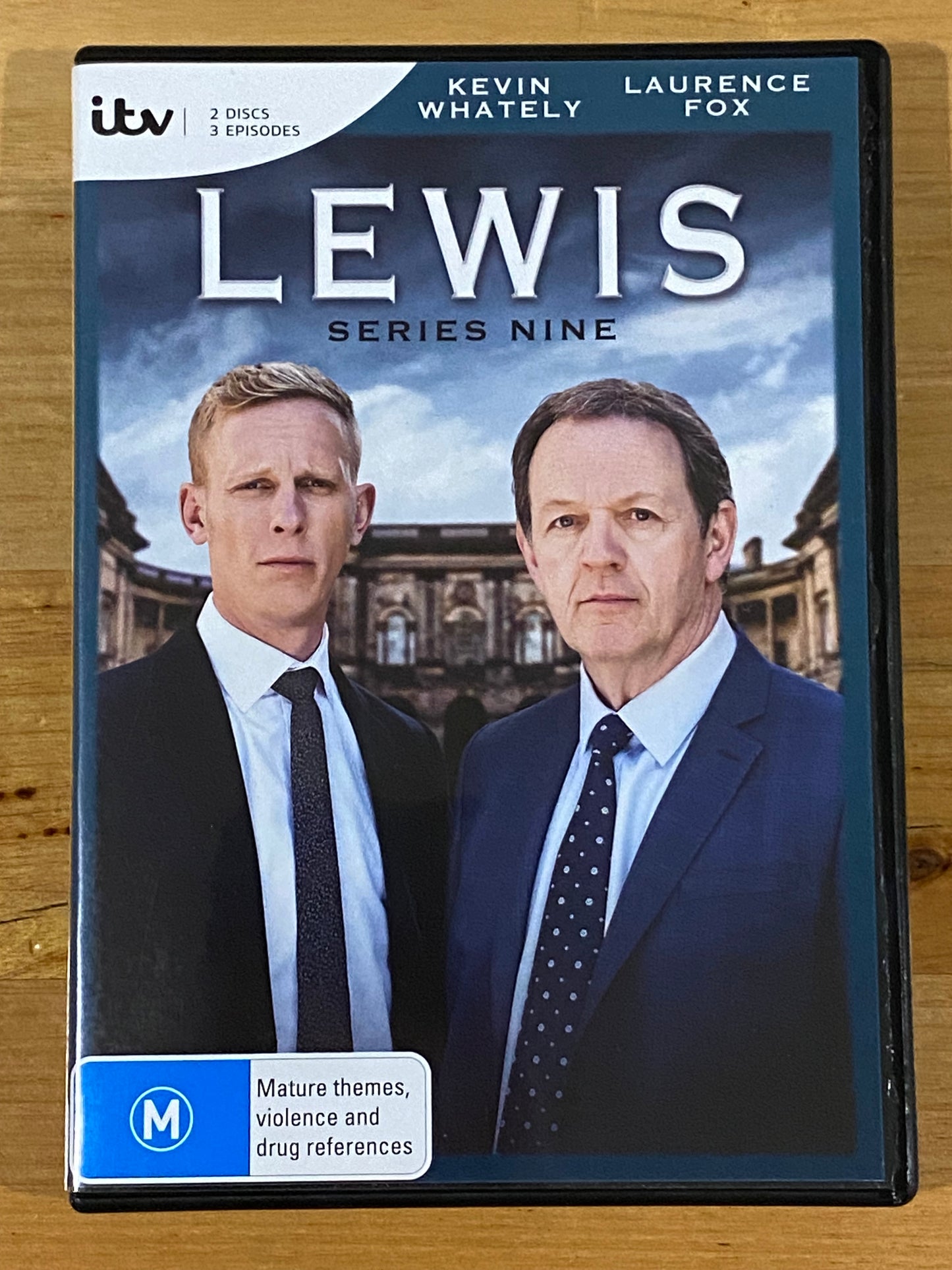 Lewis Series 2-9 DVD ITV Crime Drama Kevin Whately PAL 4 VGC