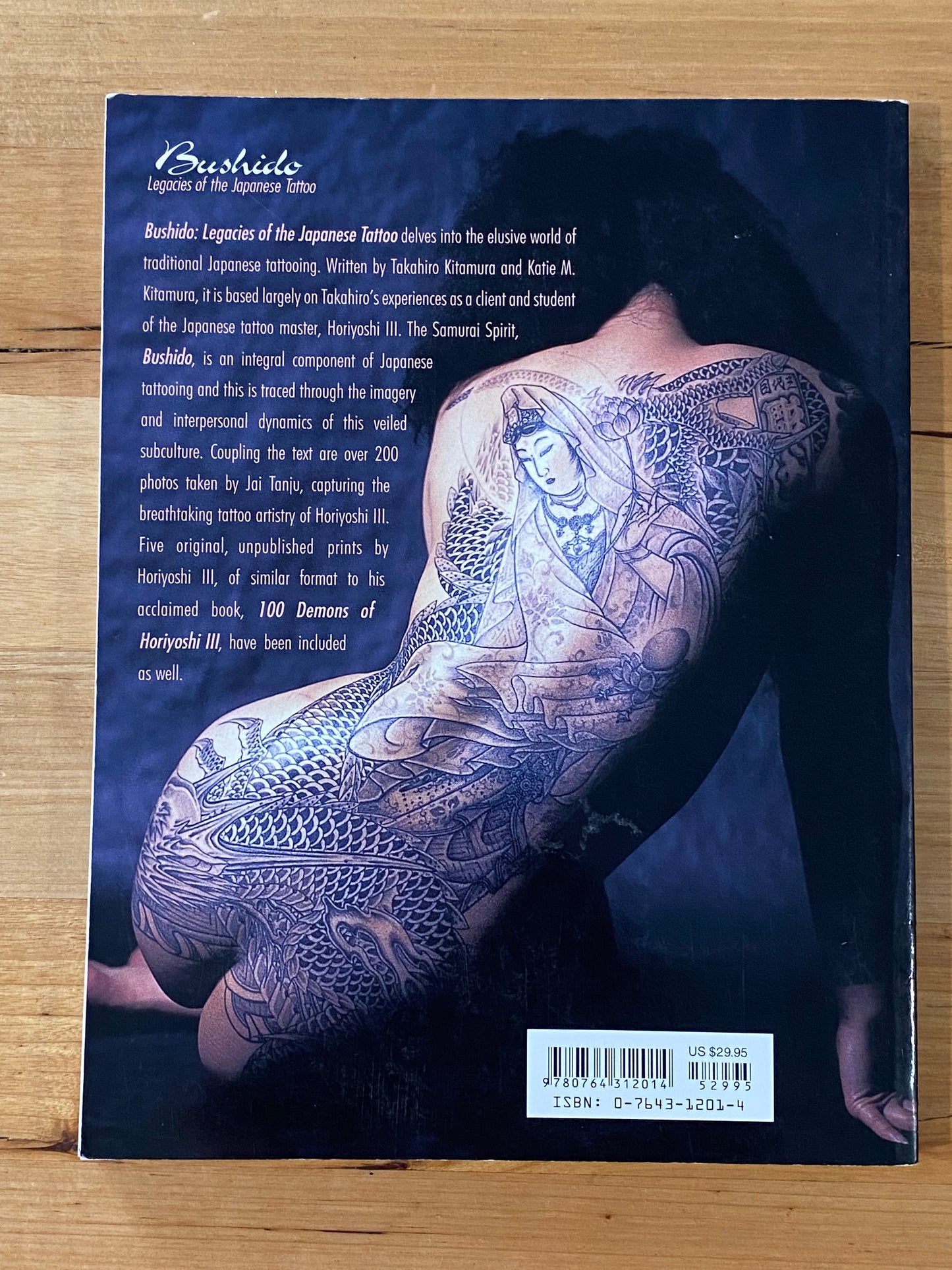 Bushido Legends Of The Japanese Tattoo Takahiro Kitamura Paperback 2001 GD