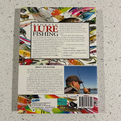 Finesse Lure Fishing by Steve Starling Paperback AFN 2015 SIGNED GD