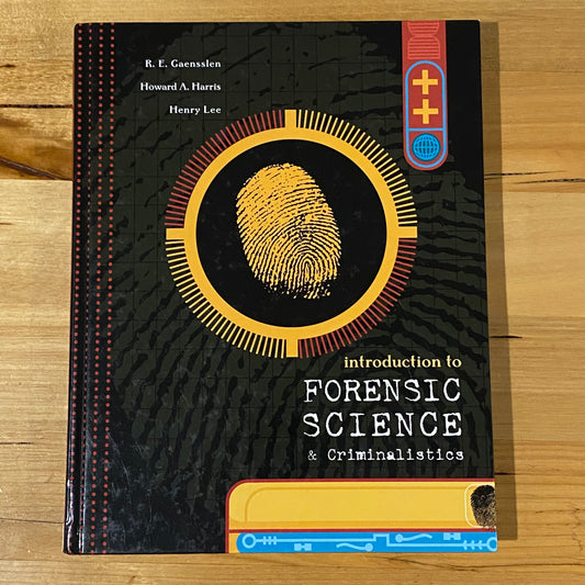 Introduction To Forensic Science and Criminalistics Hardcover 2008 GD