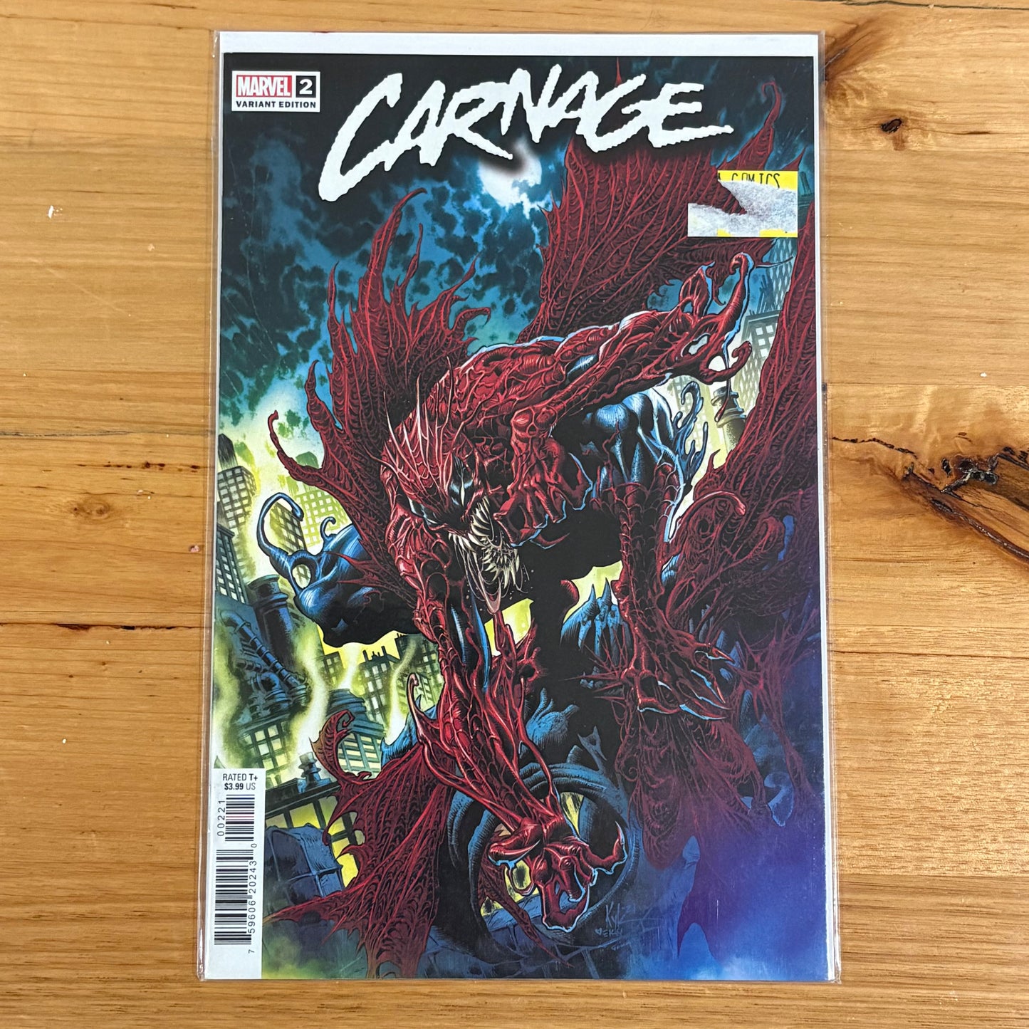 Carnage (2022) #1 Bryan Hitch Variant Cover