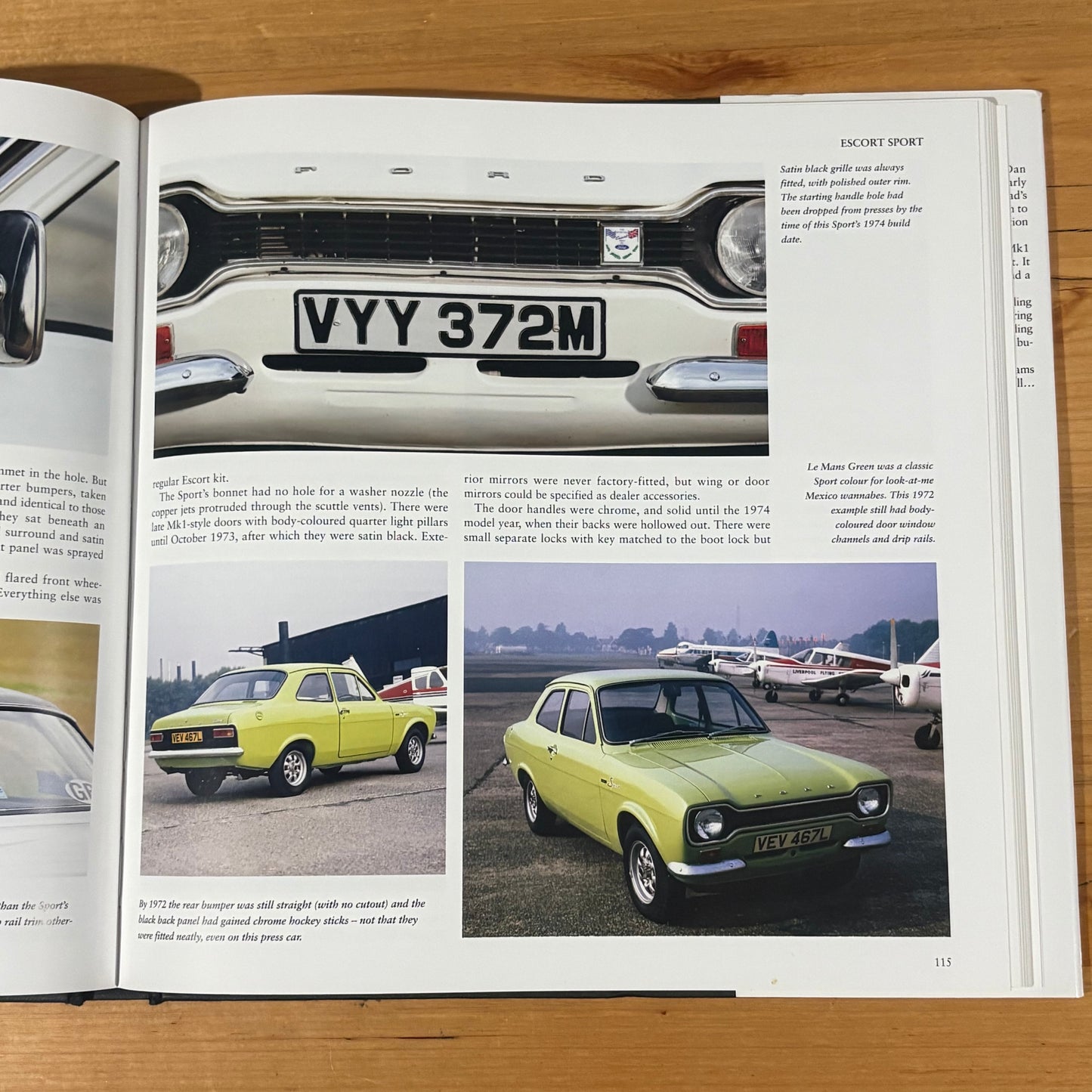Factory Original Sporting Mk1 Escorts by Dan Williamson Ford Escorts Hardcover 2011 GD