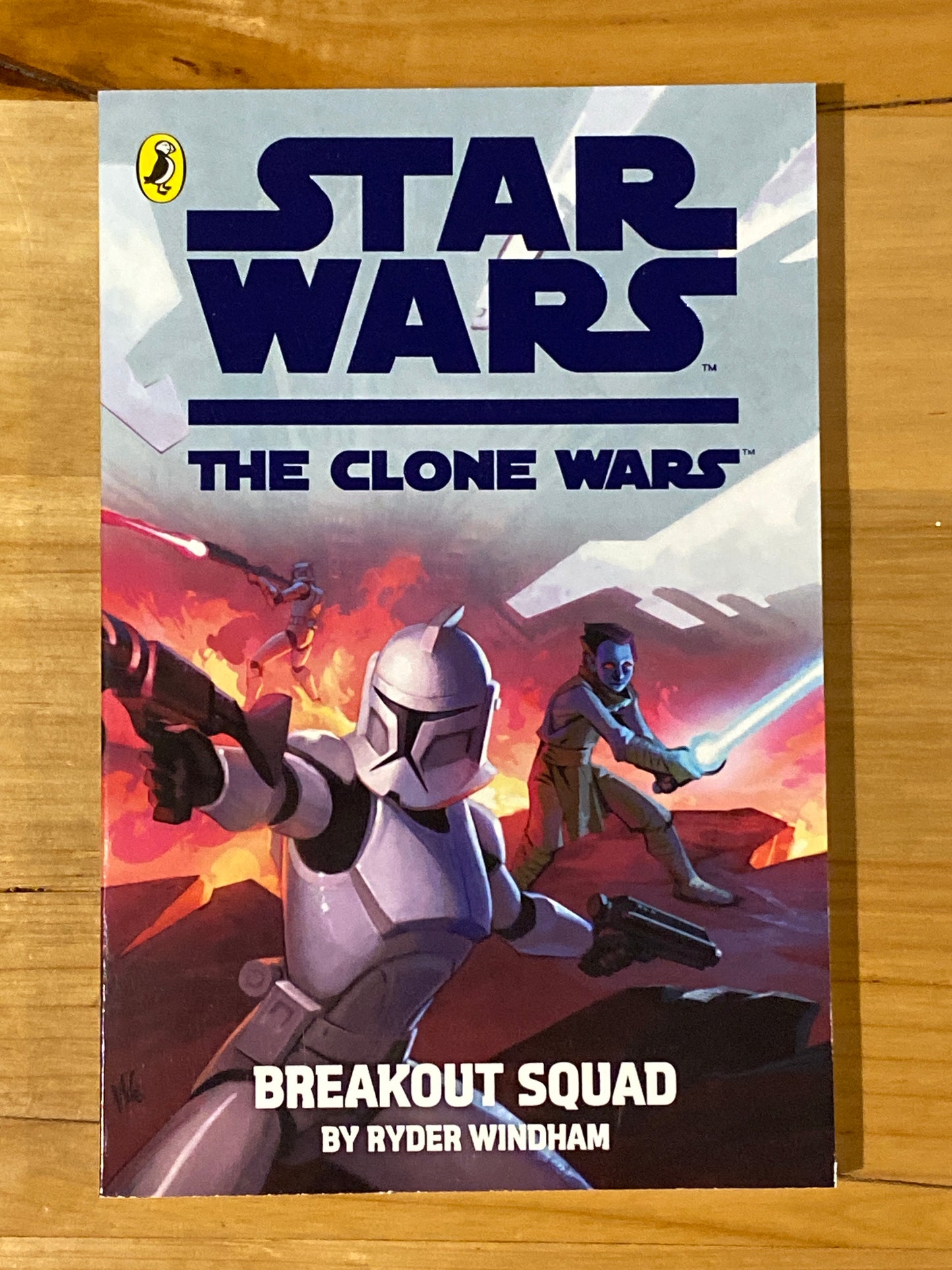 Star Wars The Clone Wars Breakout Squad Ryder Windham Paperback 2011 VGC