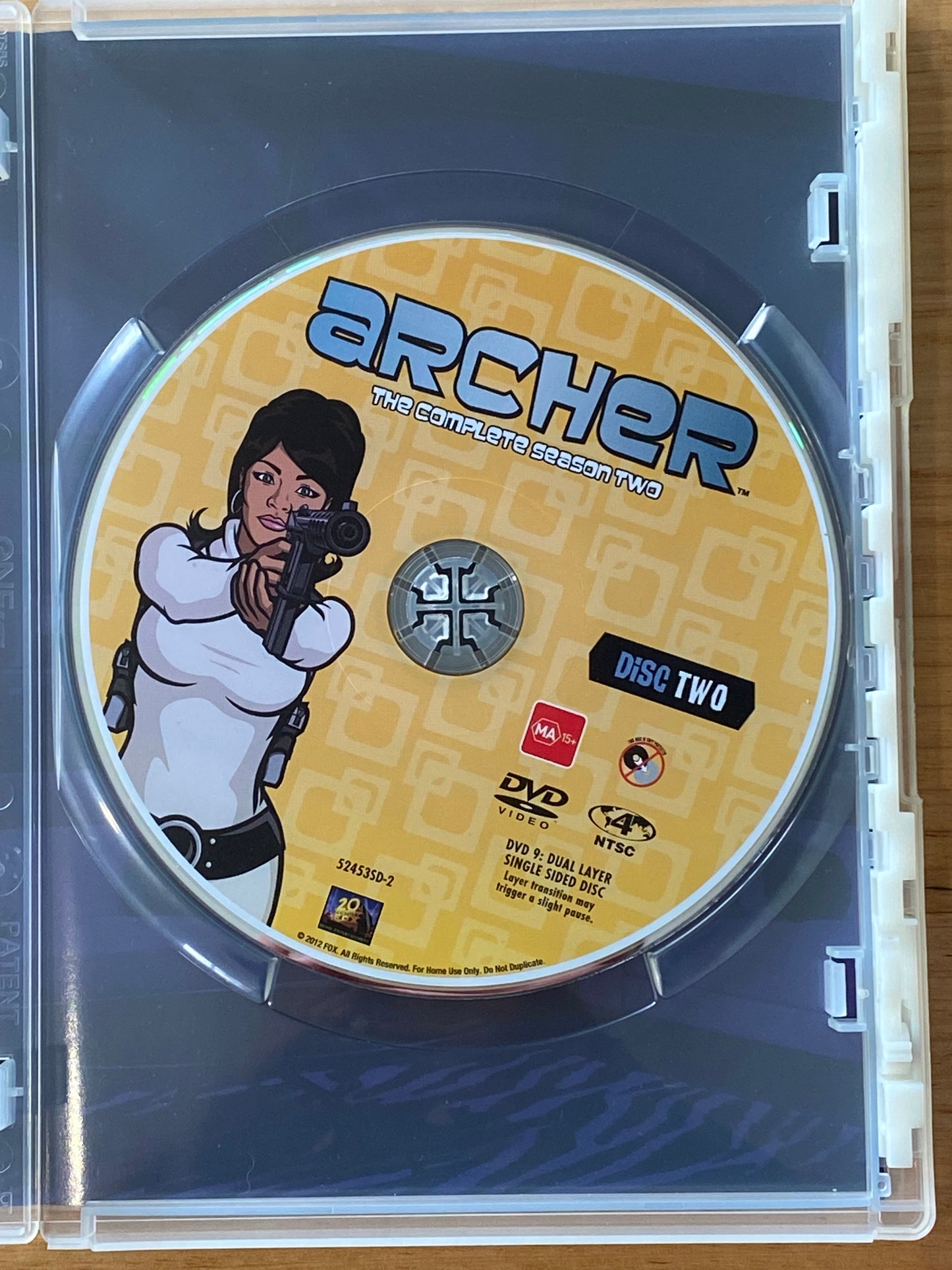 Archer The Complete Seasons 1,2 & 4 DVD Cult Animation 2-Disc Sets NTSC 4 VGC