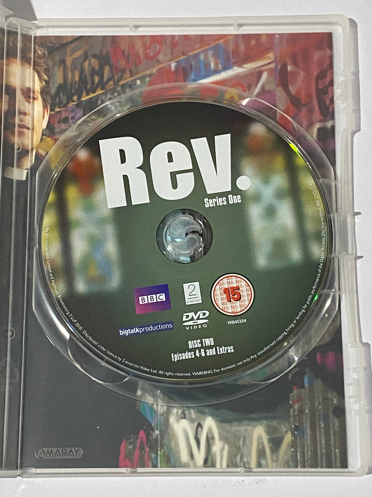 Rev Series 1 DVD BBC Comedy Tom Hollander Olivia Coleman 2-Disc Set PAL 2,4 VGC