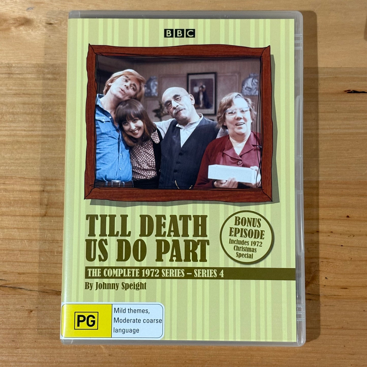 Till Death Us Do Part Complete 1972 and 1974 DVD Box-Set 4-Disc PAL 4 VGC
