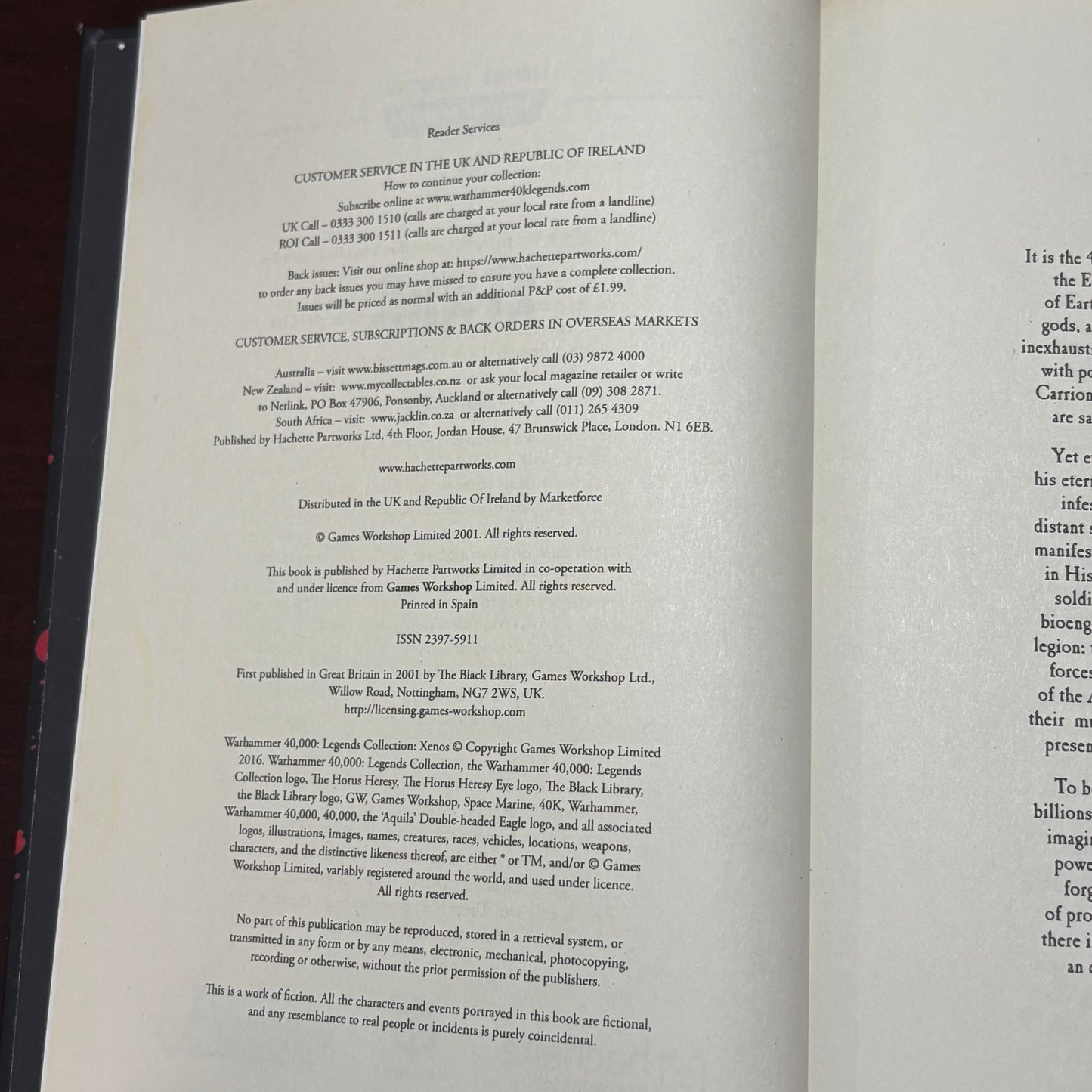 Warhammer 40,000 Legends Collection Xenos Dan Abnett GD