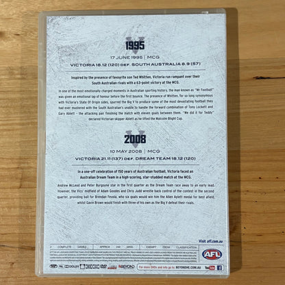 State of Origin Big V Classic Collection DVD Box-Set PAL 4 VGC