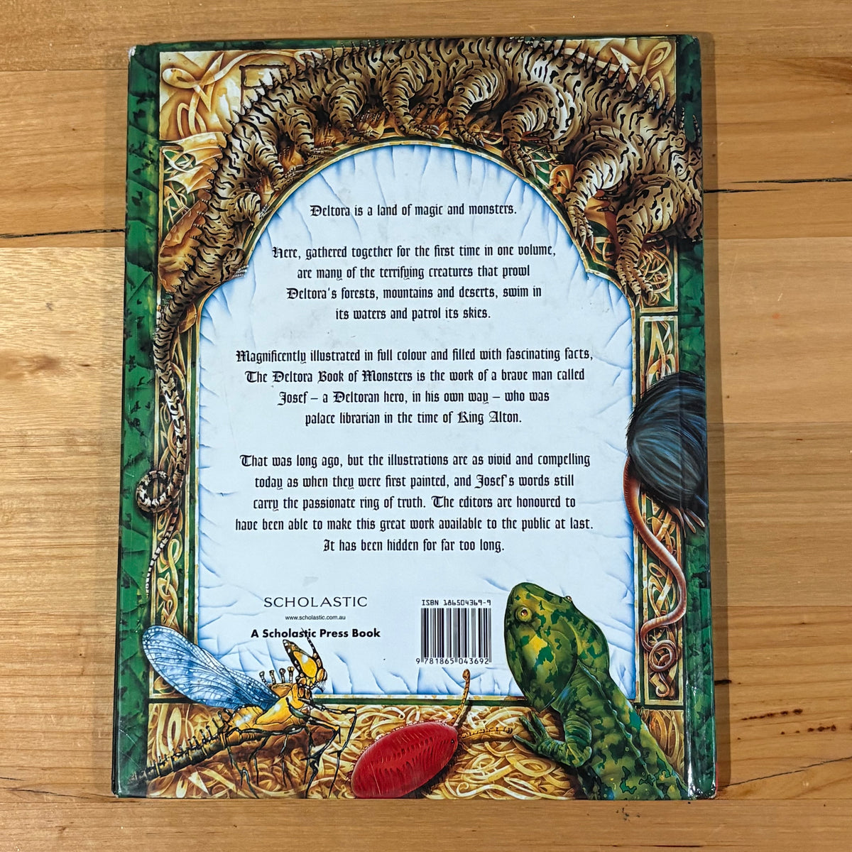 The Deltora Book of Monsters Emily Rodda Marc McBride Hardcover 2001 GD