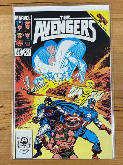 The Avengers #251-262 Marvel Comics Complete Set 1985 Average Grade FN