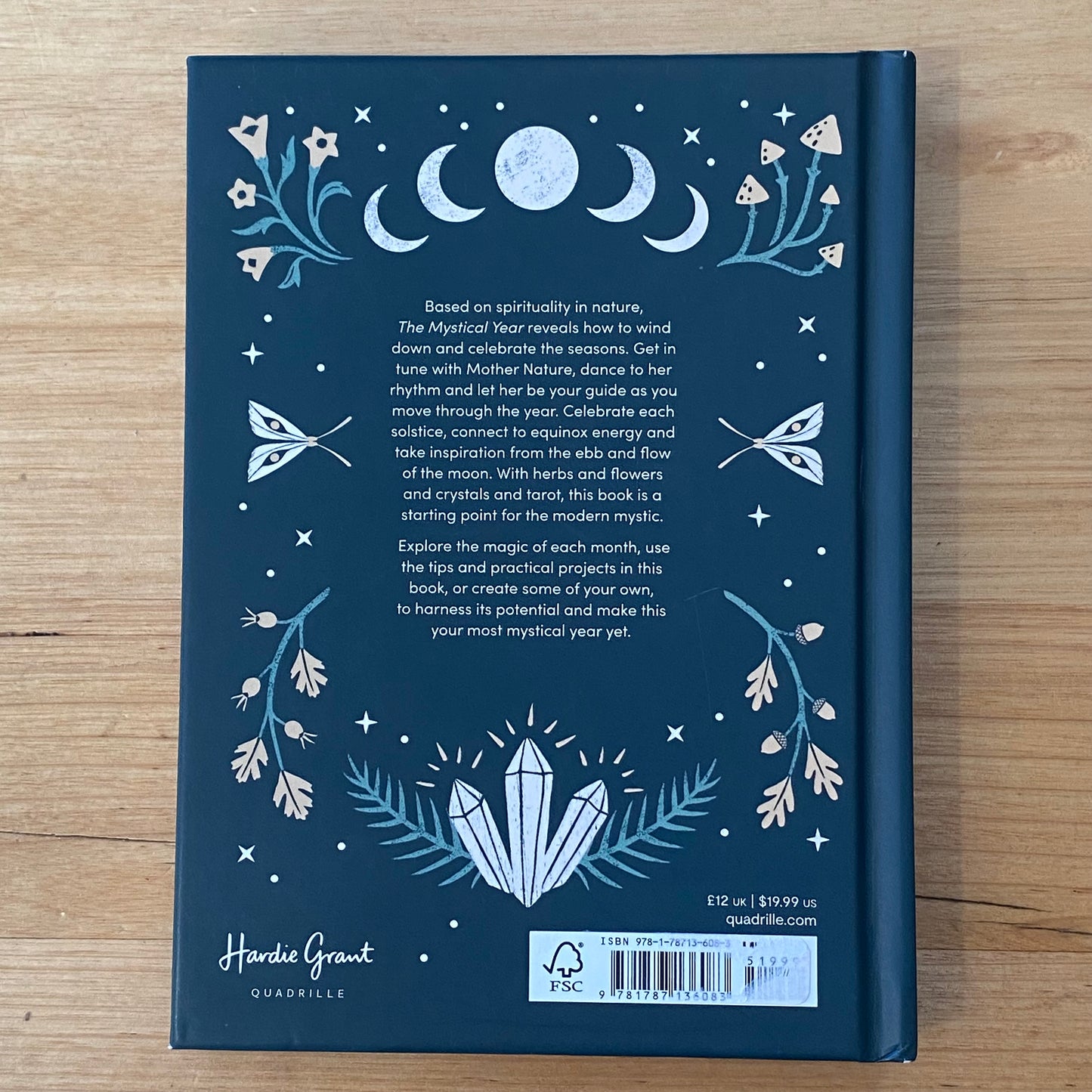 The Mystical Year Folklore, Magic & Nature by Alison Davies Hardcover GD