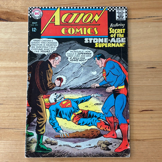 Action Comics (1938) #350 FR DC Comics Silver Age