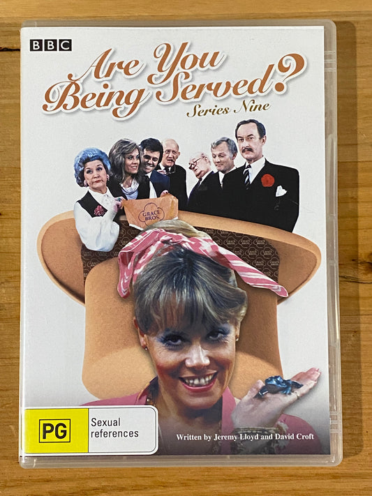 Are You Being Served? Series 7-9 DVD BBC TV Classic Comedy VGC