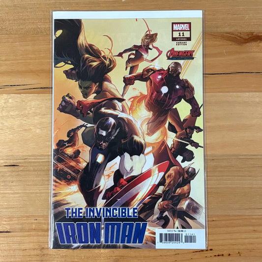 Invincible Iron Man (2023) #11 Alexander Lozano Avengers 60th Anniversary Variant