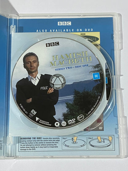 Hamish Macbeth Series 1 & 2 DVD BBC Drama Robert Carlyle 2-Disc Sets PAL 4 VGC