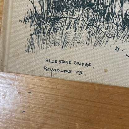 Greensborough and Greenhills Sketchbook Turvey Reynolds Signed Hardcover 1973 GD