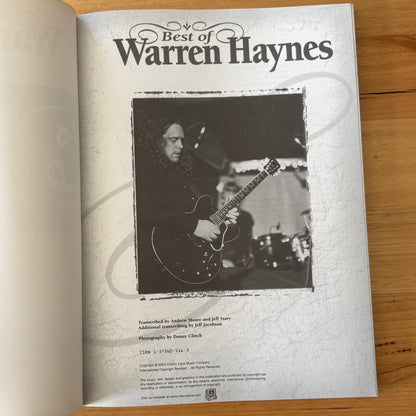 Best Of Warren Hayes Guitar Play It Like It Is Book 11 Songs GD