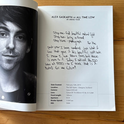 Your Music Photographer Adam Elmakias 2 Book Bundle Photography SIGNED